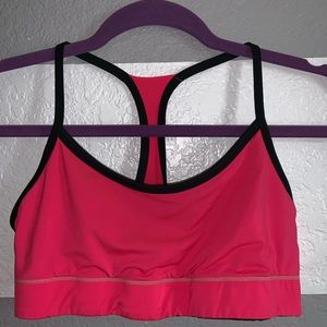 Reversible sports bra